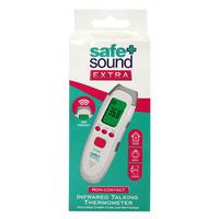 Safe + Sound Non-Contact Infrared Talking Thermometer.