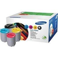 *Samsung CLP-P300C Rainbow (CMYK) Toner Cartridge Kit - 5, 000 Pages