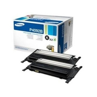 Samsung CLT-P4092B Twin Pack Black Toner Cartridge - 2x 1, 500 Pages