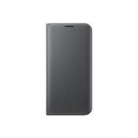 Samsung Galaxy S7 Edge Flip Wallet Cover Black