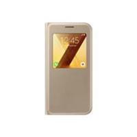 samsung a5 17 screen view cover gold