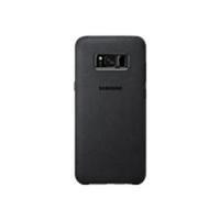 Samsung S8+ Alcantara Back Cover - Grey/Silver