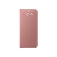 samsung s8 led cover pink