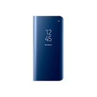 Samsung S8 Clear View Stand Cover - Blue