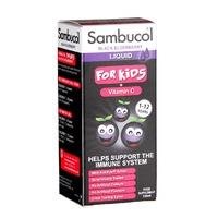 Sambucol Black Elderberry Liquid For Kids 120ml - 120 ml, Black