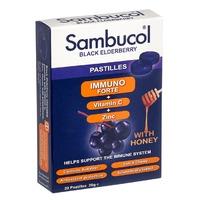 sambucol immune forte pastilles 20 chewables black