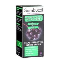 Sambucol Immuno Forte Sugar Free Black Elderberry Formula 120ml - 120 ml, Black