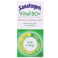 sanatogen vital 50 vitamins 60 tablets