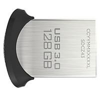 sandisk ultra fit 128gb usb 30 flash drive sdcz43 128g gam46