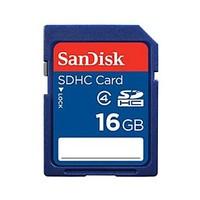 sandisk 16gb class4 sdhc memory card sdsdb 016g z35