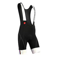 SANTIC Cycling Bib Shorts Men\'s Bike Bib Shorts Padded Shorts/Chamois BottomsQuick Dry Moisture Permeability Breathable Reflective Strips