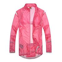 SANTIC Cycling Jacket Women\'s Long Sleeve Bike Jacket Sun Protection Clothing TopsWaterproof Quick Dry Windproof Wearable Breathable
