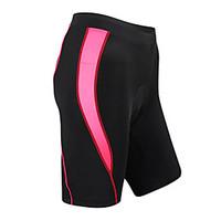 SANTIC Cycling Padded Shorts Women\'s Bike Shorts Padded Shorts/Chamois Bottoms Quick Dry Wearable Breathable Spandex Nylon Coolmax Stripe