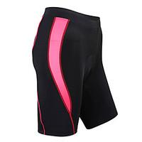 SANTIC Cycling Padded Shorts Women\'s Bike Shorts Bottoms Quick Dry Wearable Breathable Spandex Nylon Coolmax PatchworkSpring Summer