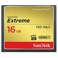 Sandisk 16GB Compact Flash CF Card memory card Extreme 800X UDMA7