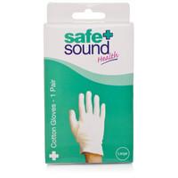 Safe & Sound Cotton Gloves Large