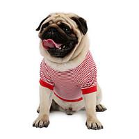 Sailor Anchor Stripe T-shirt Sweater shirt for Cats and Dogs