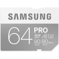 Samsung PRO SDXC 64GB UHS-I U3 (MB-SG64E)