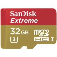 sandisk microsdhc extreme 32gb uhs i u3 sdsdqxn 032g