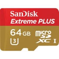 Sandisk Extreme PLUS microSDXC 64GB UHS-I V30 (SDSQXWG-64G)