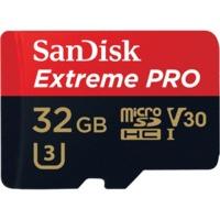 Sandisk Extreme Pro microSDHC UHS-I U3 V30 - 32GB (SDSQXXG-032G-GN6MA)