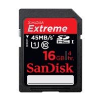 Sandisk Extreme HD Video SDHC 16GB Class 10 UHS-I (SDSDX-016G)