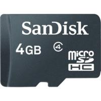 sandisk microsdhc 4gb class 4 sdsdq 004g