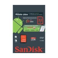 Sandisk Mobile Ultra Android microSDHC 32GB Class 10 UHS-I (SDSDQUA-032G)