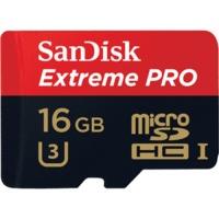 Sandisk Extreme Pro microSDHC 16GB Class 10 UHS-I (SDSDQXP-016G-X46)