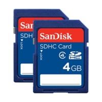 Sandisk SDHC 4GB Multi-Pack Class 2
