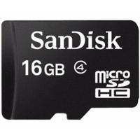 Sandisk microSDHC 16GB Class 4 (SDSDQ-016G-B35A)