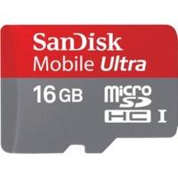 sandisk mobile ultra microsdhc 16gb class 6 uhs i sdsdqy 016g