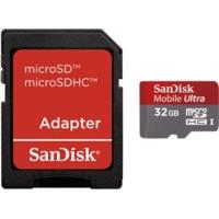 Sandisk Mobile Ultra microSDHC 32GB Class 10 UHS-I (SDSDQUIN-032G-G4)