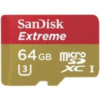 Sandisk microSDXC Extreme 64GB UHS-I U3 (SDSDQXN-064G)