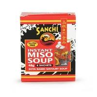 Sanchi Seaweed Miso Instant Soup ((8gx6) x 6)