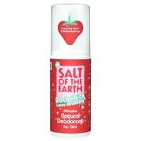 Salt Of The Earth Rock Chick Sweet Strawberry Natural Deodorant Spray 100ml