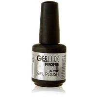 Salon System Profile Gellux Silver Crystal Glitter Gel Polish 15ml