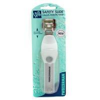 safety slide callus shaver rasp