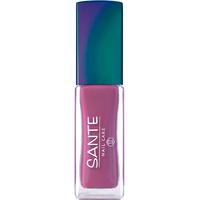 sante natural nail polish shiny pink