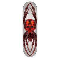 Santa Cruz Dressen Widow Skull Pro Skateboard Deck - 8.6\