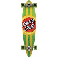 Santa Cruz Pintail Classic Dot Complete Longboard - Green 39\