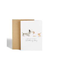 Sausage Dog Wedding Card