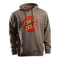 Santa Cruz Classic Dot Hoodie - Dark Heather