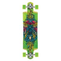 santa cruz sea god cruz control complete longboard green 38