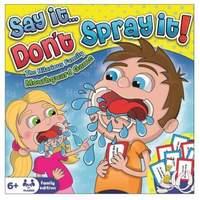 say it dont spray it mouthpiece challenge game