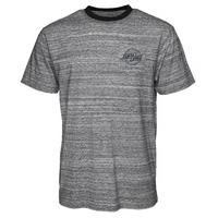 Santa Cruz Ledge Pocket T-Shirt - Grey Stripe