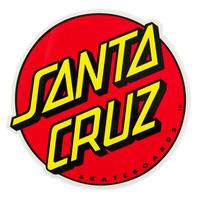 Santa Cruz Classic Dot Skateboard Sticker - 6\
