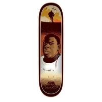 santa cruz x star wars episode vii skateboard deck finn 825