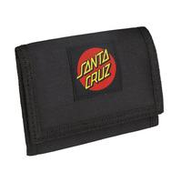 santa cruz classic dot canvas wallet