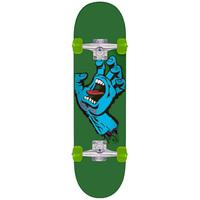 Santa Cruz Minimal Hand Complete Skateboard - Green 8.25\